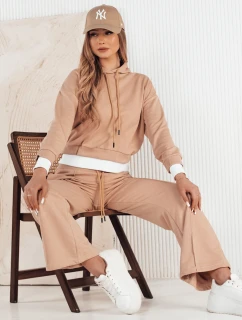 Dámska tepláková súprava SANELIS beige FashionStreet AY0987