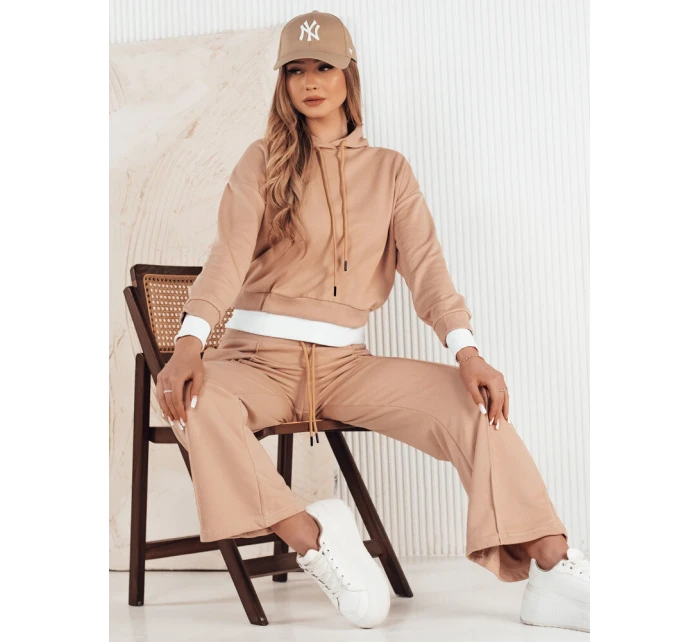 Dámská tepláková souprava béžová Dstreet model 21971330 - FashionStreet