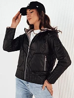 Dámska prechodná bunda FALES black FashionStreet TY4205