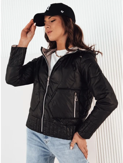 Dámská přechodová bunda černá Dstreet model 21974210 - FashionStreet