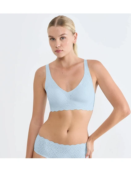 SLOGGI ZERO FEEL BLISS - Bezšvová mäkká podprsenka s 360° elastickou čipkou Sloggi
