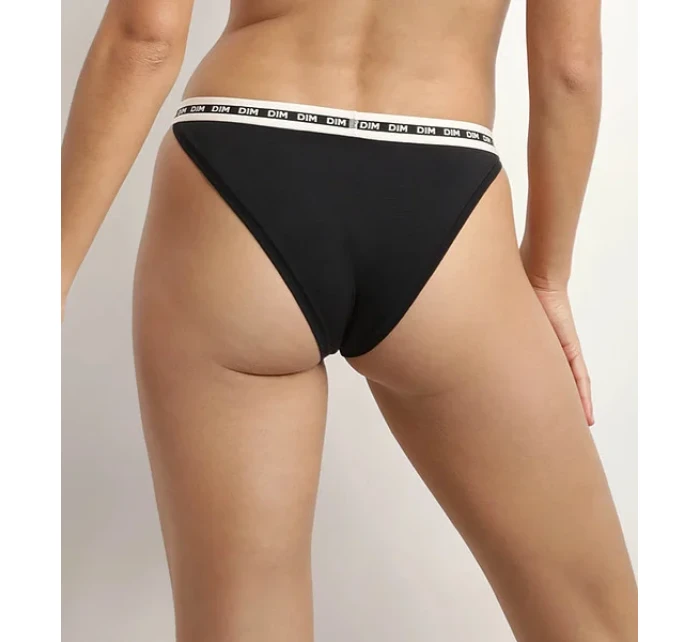 Dámská tanga model 21013130 THONG  černá - DIM