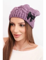 Čepice s rolováním Magda K293 camel Čepice s rolováním Magda K293 camel