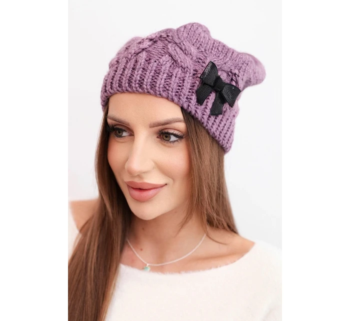 Čepice s rolováním Magda K293 camel Čepice s rolováním Magda K293 camel