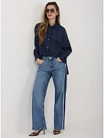 Spodnie model 22041103 ciemny niebieski - FPrice