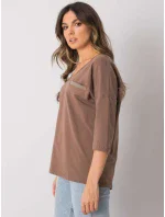 Blúzka RV BZ 7310.58 hnedá Blúzka RV BZ 7310.58 hnedá