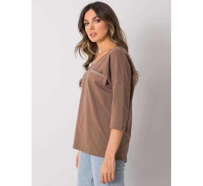 Blúzka RV BZ 7310.58 hnedá Blúzka RV BZ 7310.58 hnedá