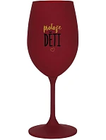 PROTOŽE DĚTI - burgundský pohár na víno 350 ml PROTOŽE DĚTI - burgundský pohár na víno 350 ml