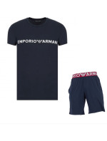 Pánské pyžamo krátké     model 17269660 - Emporio Armani
