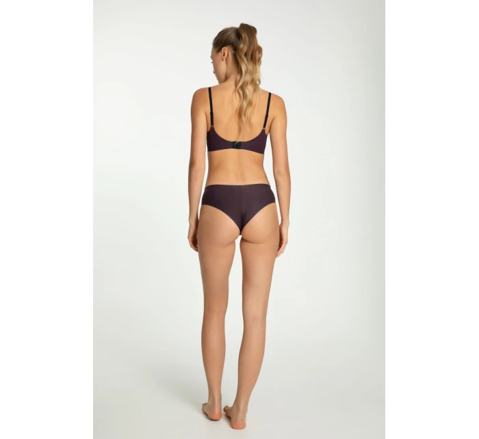 Nohavičky Simple Brasil tmavo fialové - Julimex