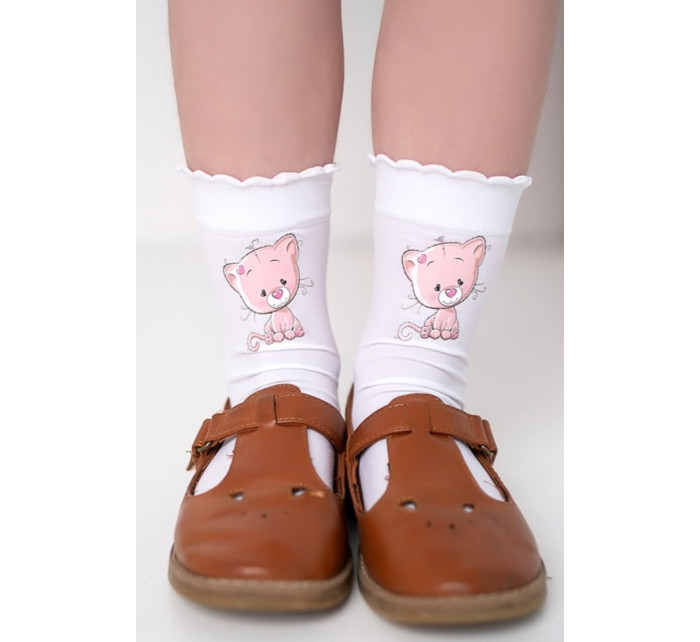 Dievčenské ponožky s potlačou HANNAH DR2309
