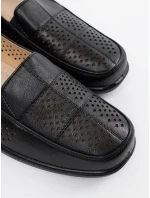 Štýlové dámske čierne topánky na platforme Štýlové dámske čierne topánky na platforme