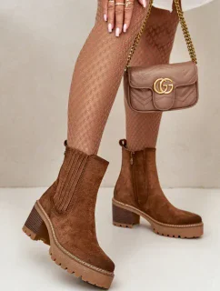 Topánky na podpätku model 199300 Step in style