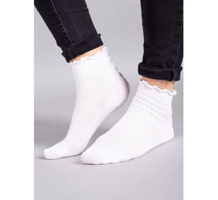 YOCLUB SKA-0027G Ponožky s volánom 20-34 YOCLUB SKA-0027G Ponožky s volánom 20-34