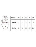 BEŽECKÉ RUKAVICE XL BEŽECKÉ RUKAVICE XL