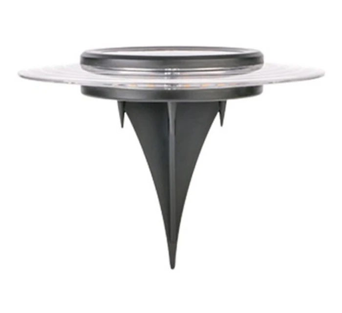 SOLÁRNE DISKOVÉ SVETLO 28 LED PRE MONTÁŽ NA ZEM ALEBO NA STENU