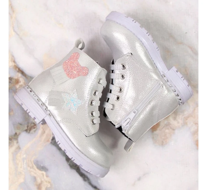 Detské zateplené topánky Jr WOL121C - Potocki