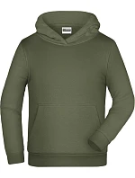 JN Dětská mikina s kapucí 02. olive model 22414036 - Daiber JN Dětská mikina s kapucí 02. olive model 22414036 - Daiber