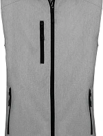 Kariban K 403 Pánska 3-vrstvová softshellová vesta 20.K403 marl grey