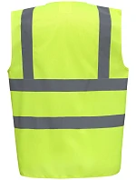 Bezpečnostná vesta Yoko HVW 100 Hi-Vis 79.W100, žltá, vysoká viditeľnosť
