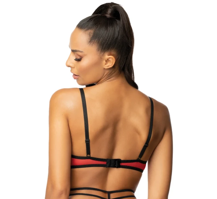 Mat 3636/11 Loren farba: červená a čierna