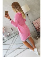 Svetloružové šaty Brooklyn