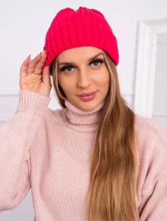 Čepice s Magda fuchsiová model 18751327 - K-Fashion