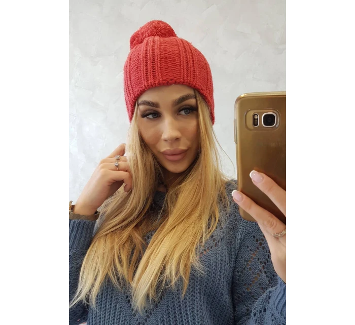 Fleecová čiapka Idalia K284 červená