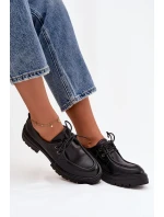 Dámské polobotky z eko kůže černé model 21747692 - Boto Dámské polobotky z eko kůže černé model 21747692 - Boto