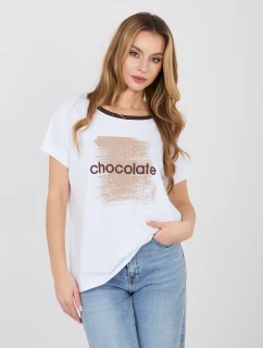 Bluzka RV BZ model 22031405 ecru - FPrice