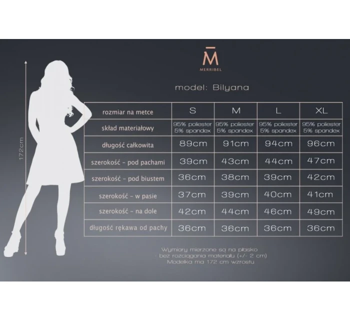 Šaty Bilyana - Merribel Šaty Bilyana - Merribel