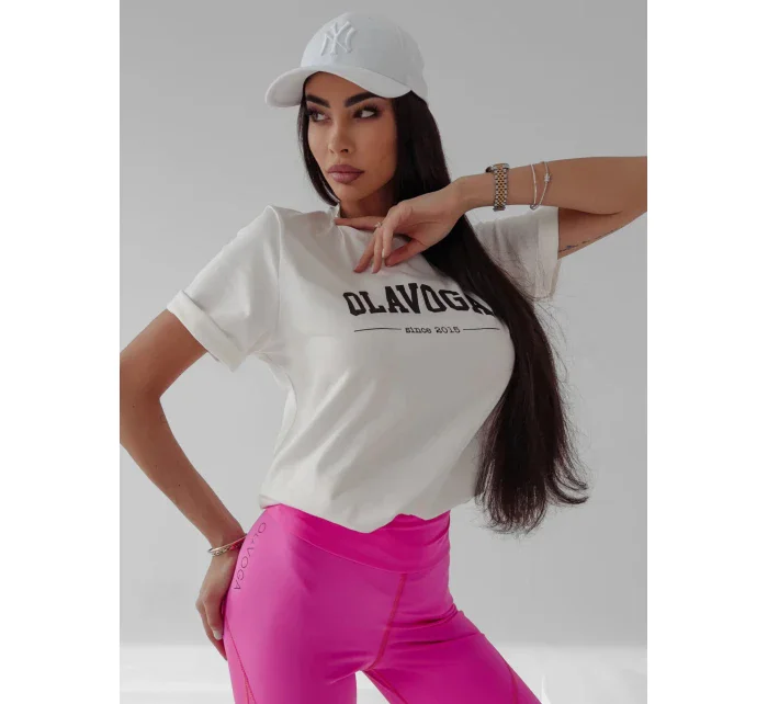 Dámske tričko 277111 ecru - Ola Voga Dámske tričko 277111 ecru - Ola Voga