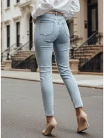 Dámské džínové kalhoty slim fit blue Dstreet model 21985543 - FashionStreet