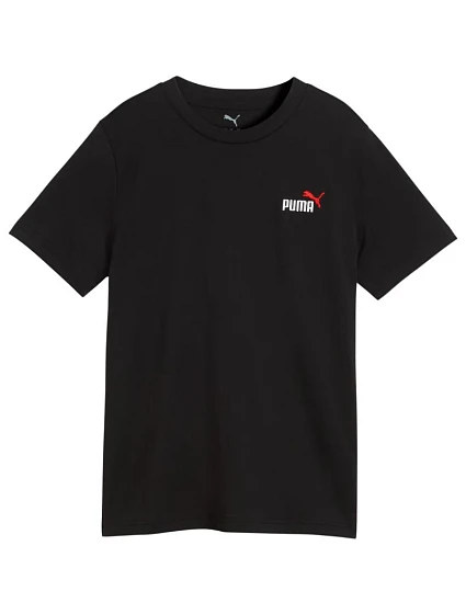Dětské tričko Ess 2 Color Small No.1 Logo Tee, černé, model 22300940 - Puma