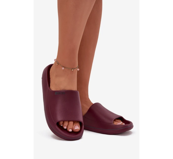 Lehké Dámské Pantofle Big Star model 21706429 Bordó - Big Star Shoes