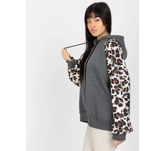 Mikina EM BL 663.94 tmavo šedá