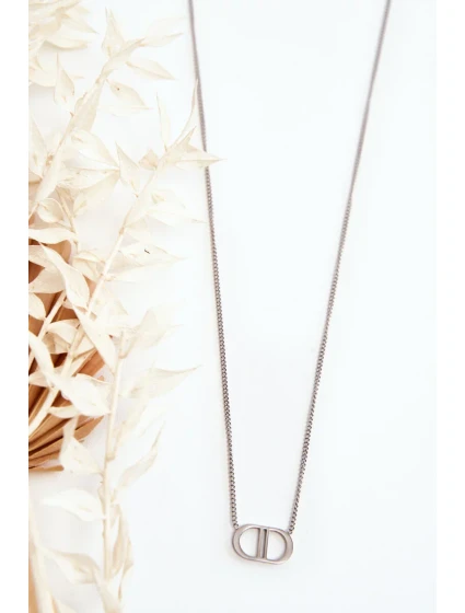 Dámský stříbrný řetízek z nerezové oceli Dámský stříbrný řetízek z nerezové oceli