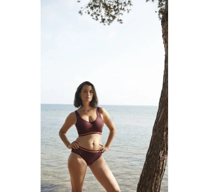 Vrchný diel plaviek Kira SW1382 bordový - Panache Vrchný diel plaviek Kira SW1382 bordový - Panache