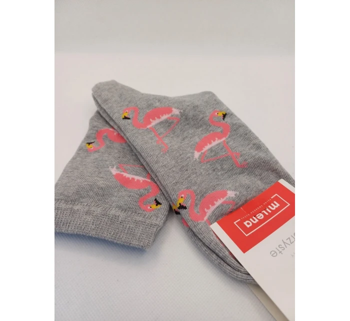 Milena ponožky 0200-176 Flamingos 37-41