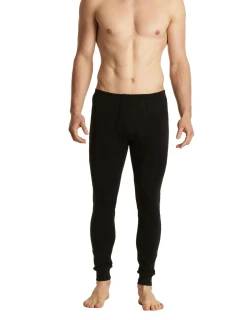 Pánske spodné nohavice 011 black - Atlantic