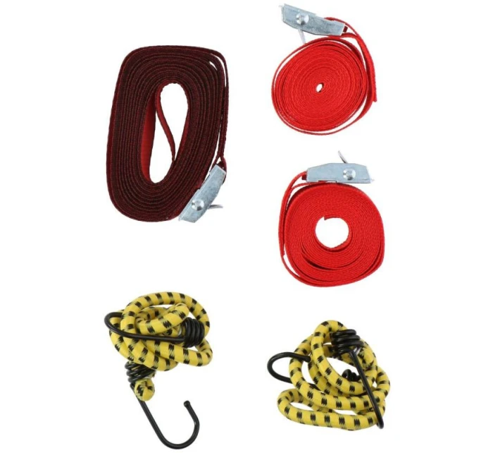 PREPRAVNÝ UPEVŇOVACÍ POPRUH S NAPÍNAČOM A GUMAMI 5KS DUNLOP