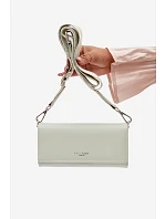 Mentolová peněženka kabelka 2v1 s páskem Suzette