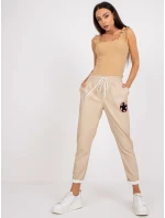 Spodnie DHJ SP model 21271925 beżowy - FPrice Spodnie DHJ SP model 21271925 beżowy - FPrice