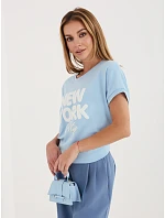 Blúzka RV BZ A1262.00 svetlo modrá