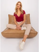 Tričko RV TS 5636.18 bordó Tričko RV TS 5636.18 bordó