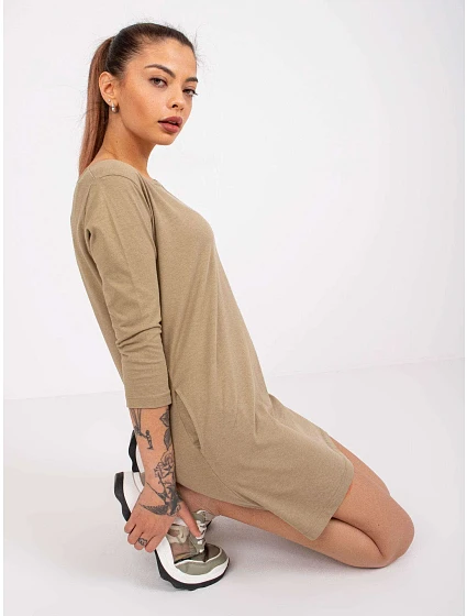 Tunika TW TU model 17459848 tmavě lila - FPrice Tunika TW TU model 17459848 tmavě lila - FPrice