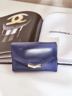 Lakovaná dámska peňaženka Blue Rahner