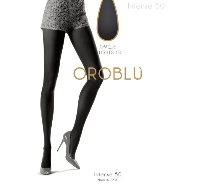 Pančuchové nohavice Intense New 50 VOBC01352 čierna - Oroblu