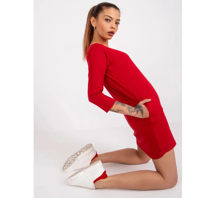 Dámska tunika TW TU 1021.22X Červená - FPrice Dámska tunika TW TU 1021.22X Červená - FPrice