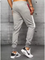 Pánské světle šedé teplákové kalhoty Dstreet model 21963051 - FashionStreet